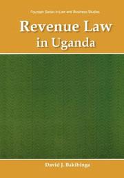 Cover of: Revenue Law in Uganda