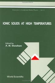 Cover of: Ionic solids at high temperatures