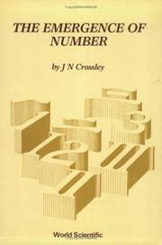 Cover of: The Emergence of Number by John N. Crossley