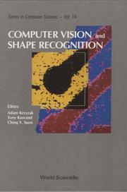 Cover of: Computer vision and shape recognition