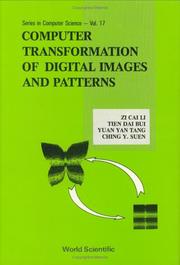Cover of: Computer transformation of digital images and patterns
