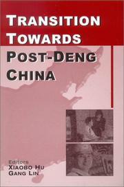 Cover of: Transition towards post-Deng China