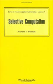 Cover of: Selective computation