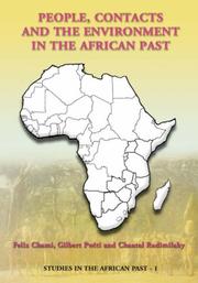 Cover of: People, contact, and the environment in the African past
