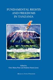 Cover of: Fundamental Rights and Freedoms in Tanzania by Chris Maina Peter