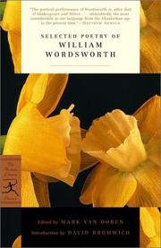 Cover of: Selected poetry of William Wordsworth by William Wordsworth