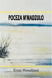 Cover of: Poceza M'Madzulo: Some Chinyanja Radio Plays of Julius Chongo with English Translations