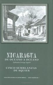 Cover of: Nicaragua de Oceano a Oceano