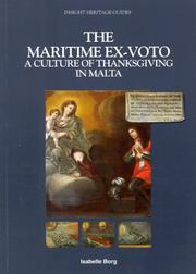 Cover of: The Maritime Ex-Voto: A Culture of Thanksgiving in Malta
