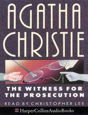 The Witness For The Prosecution By Agatha Christie | Open Library