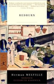 Cover of: Redburn by Herman Melville
