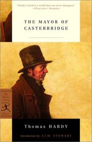 Cover of: The mayor of Casterbridge by Thomas Hardy