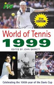 Cover of: World of Tennis by John Barrett