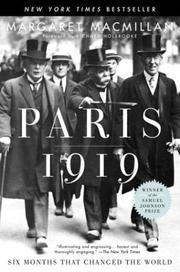 Cover of: Paris 1919 by Margaret Olwen Macmillan