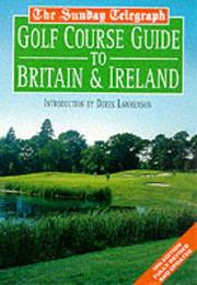 Cover of: "Sunday Telegraph" Golf Course Guide by Donald Steel