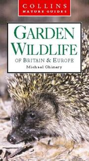 Cover of: Garden Wildlife of Britain & Europe