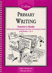 Cover of: Collins Primary Writing by John Jackman, Wendy Wren