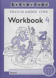 Cover of: Letterland Programme 1 Workbook (Letterland - Programme 1)
