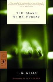 Cover of: The island of Dr. Moreau by H. G. Wells