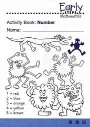 Cover of: Early STEPS Activity Book 1: Number (Pack of 5) (STEPS Mathematics)