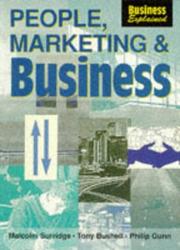 Cover of: People, Marketing and Business (Business Explained)