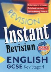 Cover of: GCSE English (Collins Study & Revision Guides)