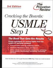 Cover of: Cracking the boards: USMLE step 1