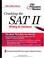 Cover of: Cracking the SAT II