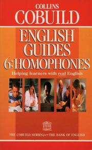 Cover of: Collins COBUILD English Guides (Collins Cobuild English Guides)