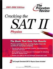 Cover of: Cracking the SAT II by Steven A. Leduc