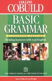 Cover of: Basic Grammar (COBUILD Classroom Edition)