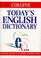 Cover of: Todays English Dictionary