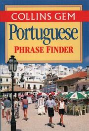 Cover of: Collins Gem Portuguese Phrase Finder: The Flexible Phrase Book (Gem)