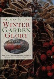 Cover of: Winter Garden Glory by Adrian Bloom