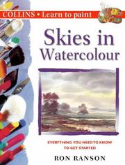 Cover of: Learn Paint-Skies In Watercolour by Ron Ranson, Ranson