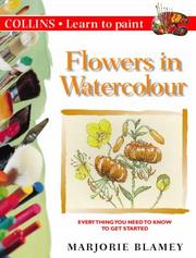 Cover of: Flowers in Watercolour