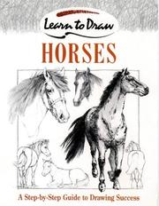 Cover of: Horses (Learn to Draw)