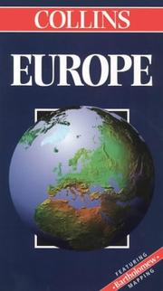 Cover of: Collins Europe (Collins World Travel Maps)