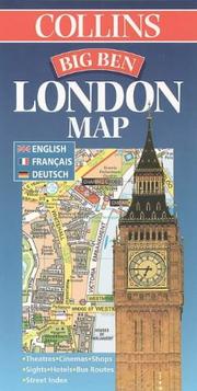 Cover of: Big Ben London Map (Street Map)