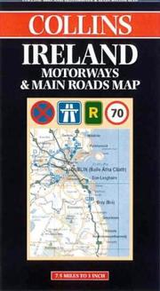 Ireland Motorways and Main Roads Map by Bartholomew (Firm)