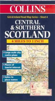 Cover of: Central and Southern Scotland (Collins British Isles and Ireland Maps)