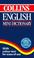 Cover of: Collins English Mini-dictionary