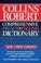 Cover of: Collins-Robert Comprehensive French-English Dictionary