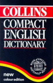 Cover of: Collins Compact English Dictionary by Jackie Collins