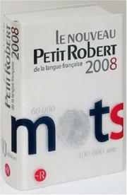 Cover of: Le Petit Robert