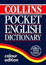 Cover of: Collins Pocket English Dictionary by 