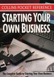 Cover of: Pocket Reference: Starting Your Own Business (Collins Pocket Reference)