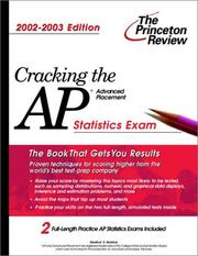 Cover of: Cracking the AP Statistics