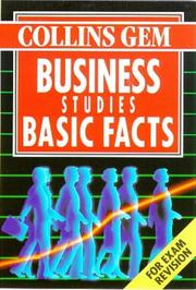 Cover of: Business Studies Basic Facts (Collins Gem)