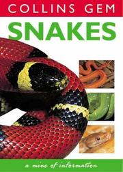 Cover of: Collins Gem Snakes (Collins Gem)
